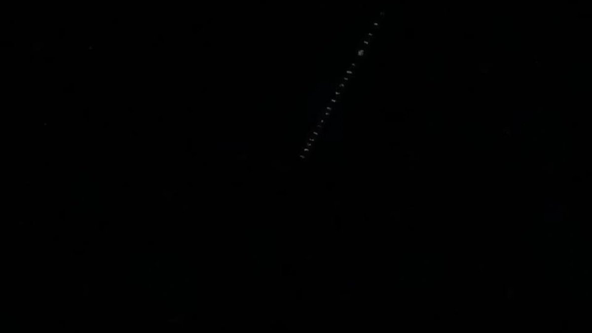 Elon Musk'un Starlink Uyduları Kastamonu Semalarında Görüldü