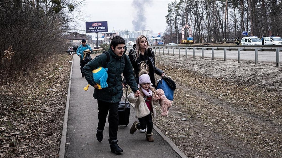 Ukrayna'dan Polonya'ya Yoğun Göç Devam Ediyor